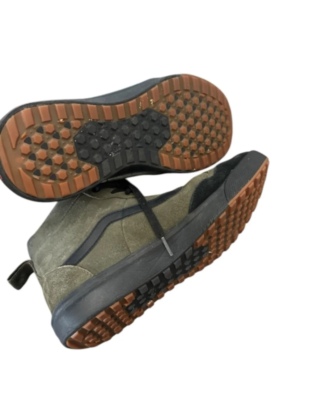 Vans Men's Range EXP Hi VansGuard Sneaker, Sherpa Suede green black sz 11 - Picture 3 of 8